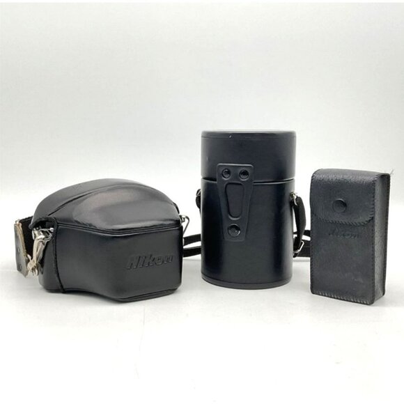 Nikon Series E 35mm Film Camera, SB-E Speedlight Vivitar Lens Cases Untested - Picture 14 of 14